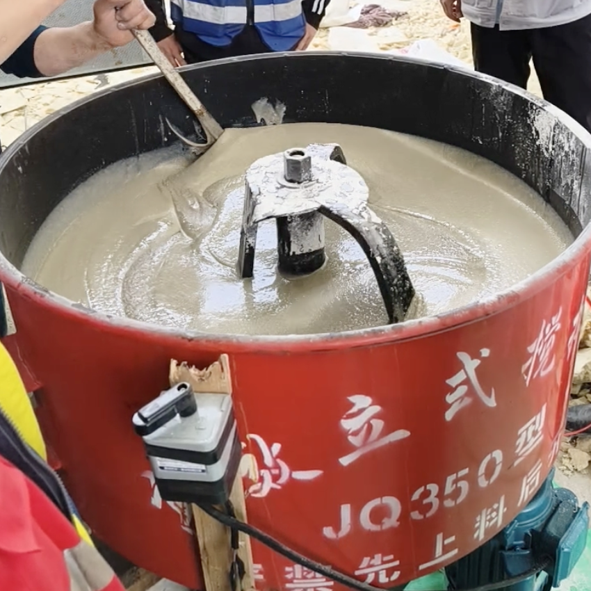 越城汽轮机余热压缩机导热油设备底座耐高温环氧树脂灌浆料